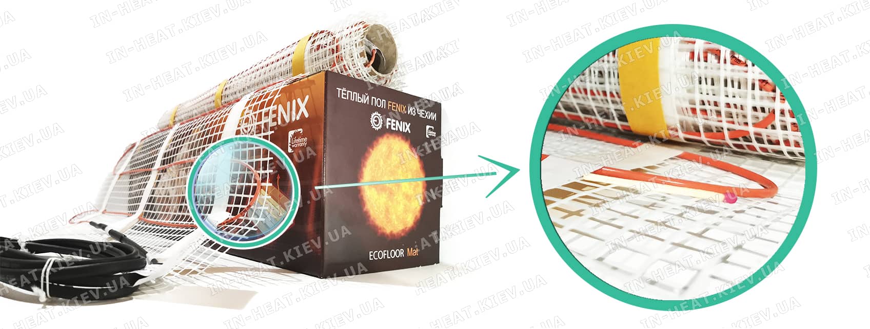 Ультратонкий кабельный мат Fenix Ultra