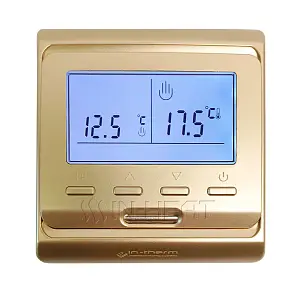 Програмований терморегулятор IN-THERM E51.716 Gold / Золотистий