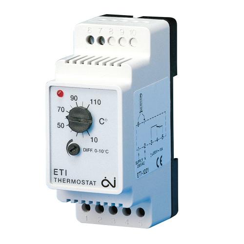  Товар Терморегулятор OJ Electronics ETI-1551 / для систем антиобледенения