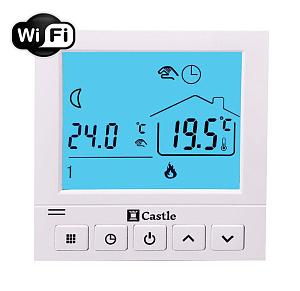Терморегулятор для котла Castle AC819G Wi-Fi (Dry Contact)