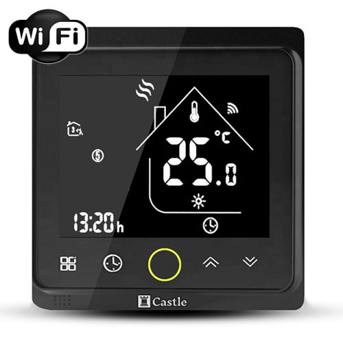  Товар Castle PWT-002 Black Antracit Wi-Fi терморегулятор программируемый