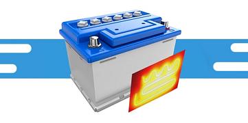 Обогрев аккумулятора инфракрасной пленкой 12В при зарядке