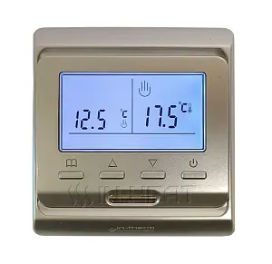 Программированный терморегулятор IN-THERM E51.716 Silver / Серебристый