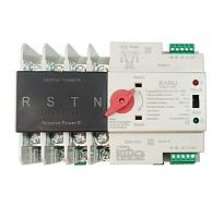 Двохпозиційний перемикач автоматичний (АВР) 100А / 2P - 4P